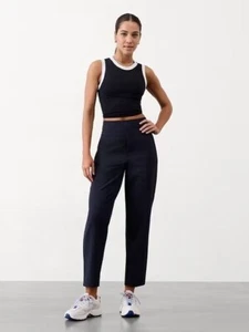 ATHLETA Endless High Rise Pant 4 | Navy #533636 NEW - Picture 1 of 5