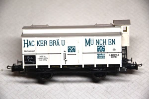 Trix 3646 Bierwagen mit Bremserhaus "Hackerbräu München" d. K. Bay.St.E. - Bild 1 von 1