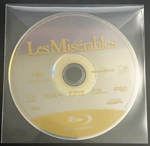 NEW LES MISERABLES (2012) - Blu-ray disc only in clear plastic envelope /no case - Picture 1 of 3
