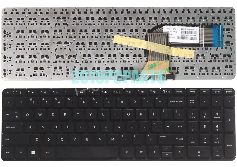 Nuevo teclado HP Pavilion 15-P210NR 15-P213CL 15-P263NR 15-P267NR EE. UU. Foto 1 de 1