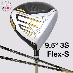 HONMA Beres 09 2024 Driver 3S 3 Star Club Loft 9.5° ARMRQ FX Shaft Flex S New - Picture 1 of 17