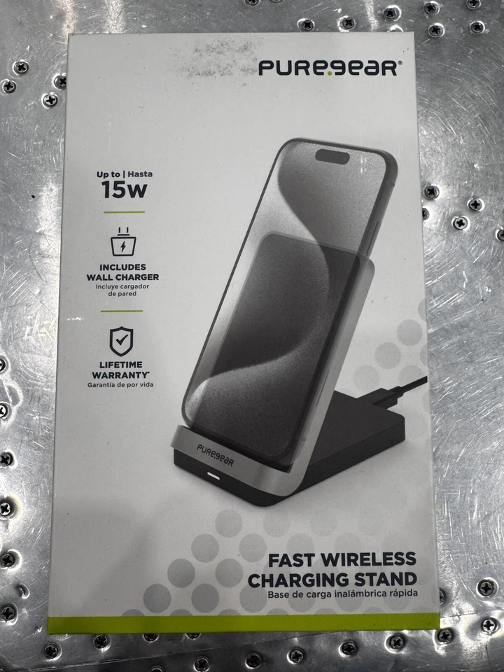 PureGear Fast Magnetic Wireless Charger 15W Stand - Image 1 of 1