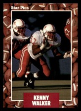 Star Pics Kenny Walker 1991 #23 Nebraska Cornhuskers