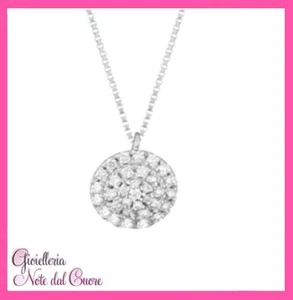 ANHÄNGER AUS 18K WEISSGOLD MIT NATÜRLICHEN DIAMANTEN UND VVS 0,30 KARAT ZERTIFIKAT - Bild 1 von 1