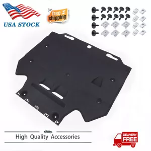 ABS Engine Splash Shield Guard with Mounting Elements for Audi A6 A7 2011-2018 - Picture 1 of 10