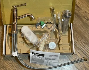 MOEN® Belfield 6402 Einzelloch Eingriff Badezimmerarmatur, poliertes Chrom - Bild 1 von 12