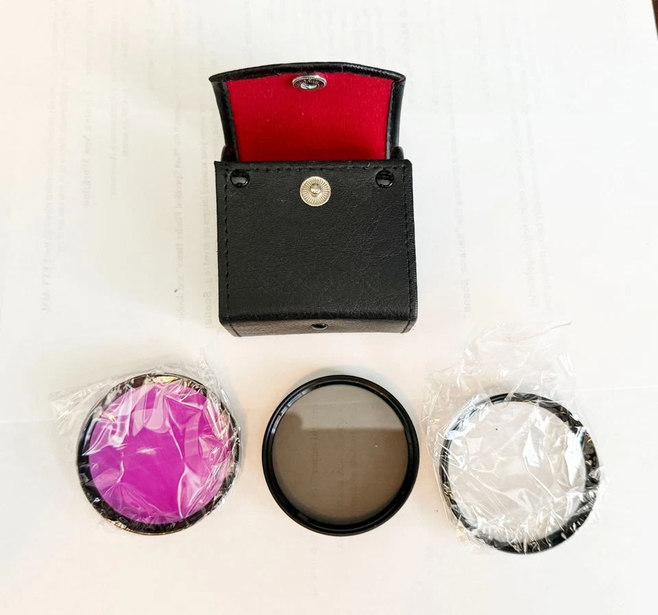 ZEIKOS 49mm Circular Polarized CPL + FLD + UV FILTER Kit Set with Case - Image 1 of 1