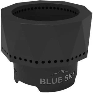 Smokeless Portable Pellet Fire Pit, Blue Sky Outdoor Living PFP1513, Black - Picture 1 of 12