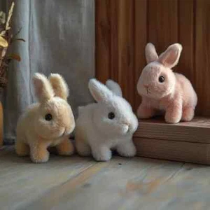 Bunby My Realistic Bunny Toy Free shipping - Picture 1 of 5