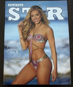 2023 DALLAS COWBOYS Star SWIMSUIT Bikini Magazine Brand New - Picture 1 of 5