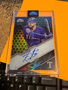 2020 TOPPS CHROME BLACK JOEY GALLO AUTOGRAPH 3/50 RARE ~ #CBA-JYG - Picture 1 of 1