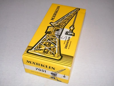 Märklin H0 7051 el. Drehkran geprüft sehr gut mit OVP (2467) - Bild 1 von 4