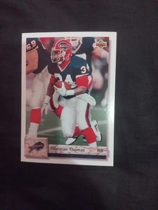 1992 Upper Deck #145 Thurman Thomas Buffalo Bills - Picture 1 of 5