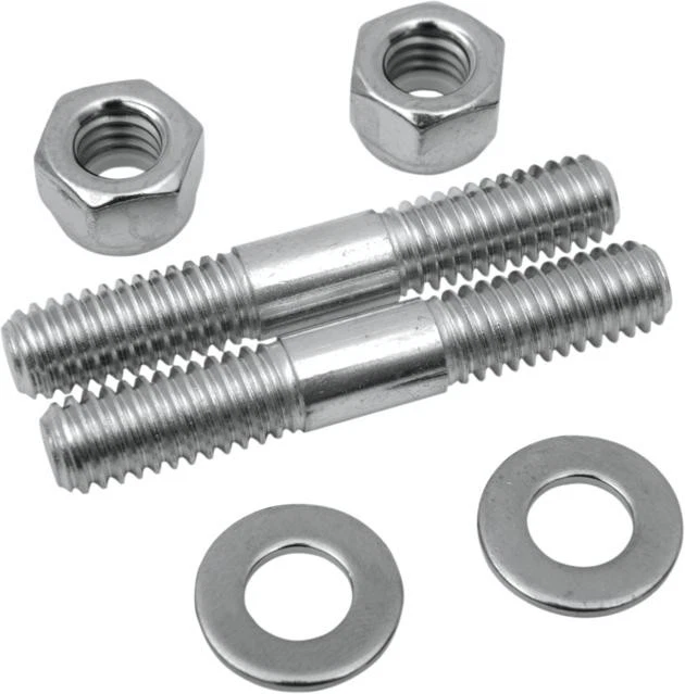 Colony Fork Slider Cap Stud/Nut Kit Chrome #8813-4 Harley Davidson Foto 1 de 1
