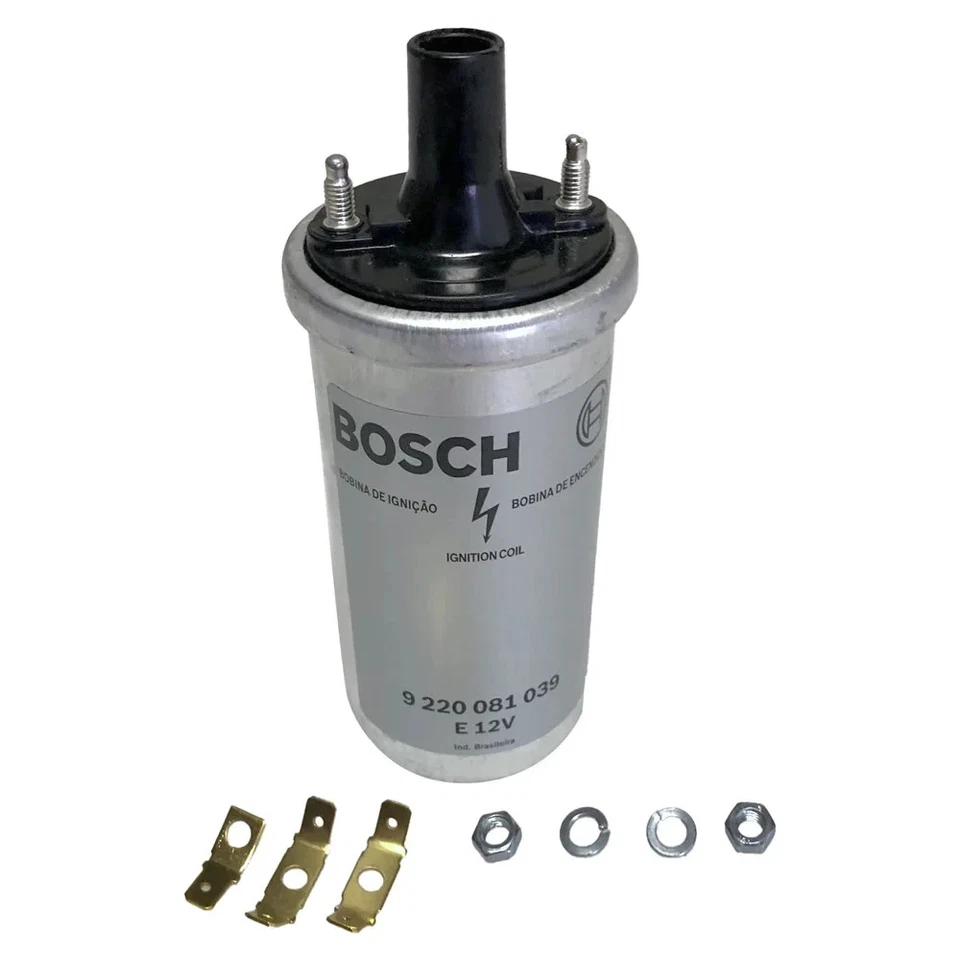 BOBINA DE ENCENDIDO BOSCH 12V VOLKSWAGEN T1 BUG & SUPER BEETLE 1967-1979 Foto 1 de 1