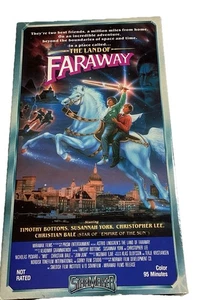 The Land Of Faraway VHS 1989 Christian Bale UNTESTED - Picture 1 of 10