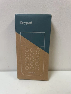 SimpliSafe Gen 3 SSKP3-W Keypad White Wireless Touch-to-Wake Smash Safe - Image 1 of 4