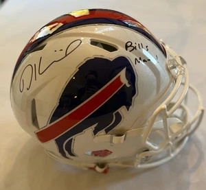 🔥Dalton Kincaid Signed F/S Authentic Helmet Fanatics COA🔥 - Picture 1 of 4