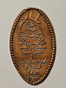 Enchanted Forest Salem, Oregon Humpty Dumpty Souvenir Elongated Pressed Penny - Picture 1 of 1