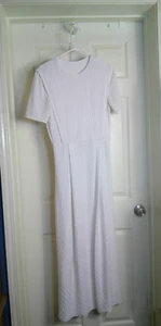 Vestido Amish Menonite Hecho a Mano Damas Usado en Excelente Condición Ropa Lisa - Imagen 1 de 3