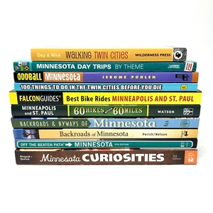 10 Books: Minnesota Travel, Backroads, Day Trips, Walking, Hiking, & Cycling - Imagen 1 de 21