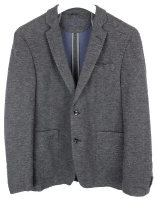 Camp David Blazer 男式 (EU) 48 羊毛混纺休闲夹克灰色 — 第 1/4 张图片