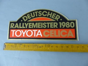 Autocollant Sticker TOYOTA CELICA RALLYE 1980 Aufkleber VINTAGE C7 - Bild 1 von 1