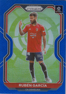 2020/21 PANINI CHRONICLES PRIZM RUBEN GARCIA BLUE REFRACTOR /49 LA LIGA