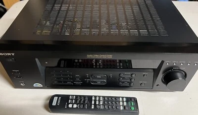 Sony STR-DE185 Audio Video Control Center AMP Tested w/remote Bundle - Image 1 of 4