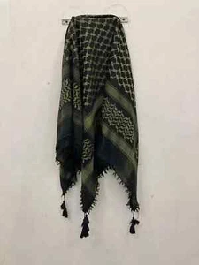 Bufanda árabe Keffiyeh Shemagh todo original similar a Palestina Kufiya Arafat algodón - Imagen 1 de 4