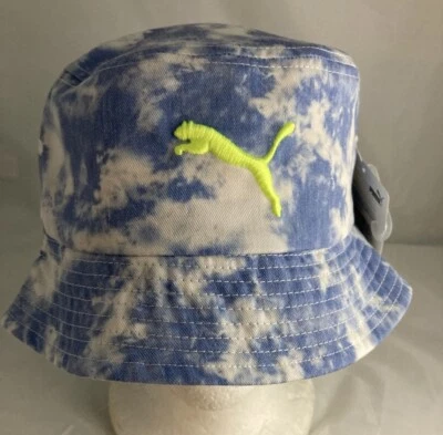 Sombrero cubo para mujer Puma azul tye tye talla única Foto 1 de 4