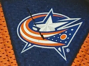 COLUMBUS BLUE JACKETS NHL LICENSED OFFICIAL HOCKEY PUCK MADE IN 🇸🇰 JERSEY LOGO - Picture 1 of 11