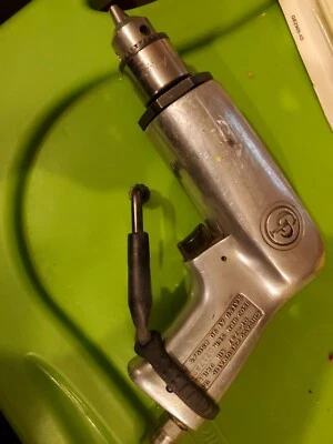 Chicago Pneumatic | 3/8” Air Drill | Jacobs 3/8-24 THD Chuck | 1/16-3/8 CAP USA - Image 1 of 4