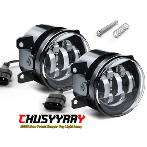For 2005-2019 Nissan Frontier Factory Bumper Halogens Fog Lights Driving Lamps - Picture 1 of 12