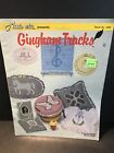 Gingham Tracks Embroidery Mats Etc #1080 Pattern Book Vintage 1983 Many Projects