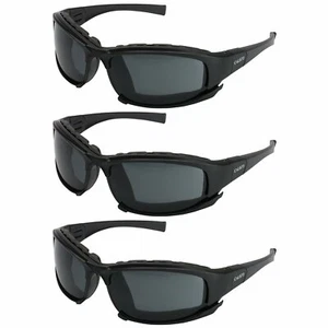 (3-PAAR) JACKSON SICHERHEITSBRILLE RAUCH ANTI NEBEL LINSE KISSENFUTTER MIT KOPFGURT - Bild 1 von 6