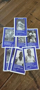 1984-85 GEORGETOWN HOYAS POLICE 14 CARD SET PATRICK EWING ROOKIE KNICKS THOMPSON - Picture 1 of 2