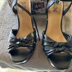 Brash Heal Dress Shoes Black Size 7 - Picture 1 of 7