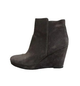 Via Spiga Women Ankle Boot Charcoal SU Size 12 - Picture 1 of 8