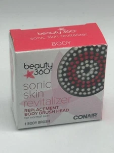 Conair Beauty 360 Skin Revitalizer Replacement Face Body Brush Heads - New - Picture 1 of 2