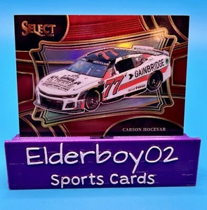 Carson Hocevar /125 Pit Road Maroon Prizm 2024 Panini Select Racing Nascar - Picture 1 of 3
