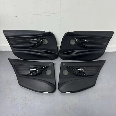 🏎12-18 OEM BMW F30 F31 передняя задняя левая правая дверная панель кожаная Dakota КОМПЛЕКТ - Изображение 1 из 4