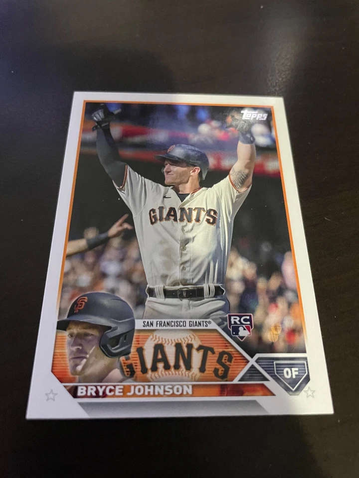 2023 Topps Series 2 - Bryce Johnson #571 (RC) - Image 1 of 1