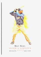 2007 Topps Allen & Ginter Matt Kemp Los Angeles Dodgers #47