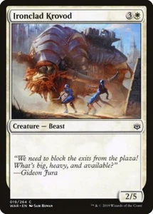 Ironclad Krovod (019) War of the Spark WAR MTG Magic - Imagen 1 de 1