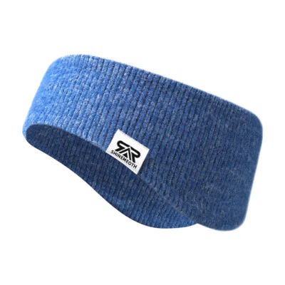Diadema de esquí calentador de orejas invierno tejida diadema elástica envoltura deportiva para mujeres hombres Foto 1 de 4