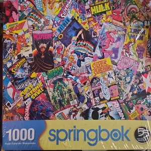 Comic Books Galore Jigsaw Puzzle 1000 pc Springbok 24" x 30" 2020 Made in USA - Picture 1 of 3