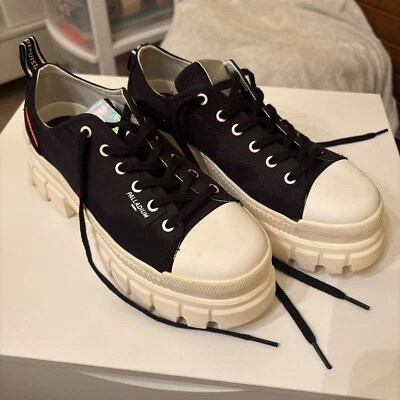 Zapatos PALLADIO/Plataforma/Negro/Talla 8 Con cordones Foto 1 de 4