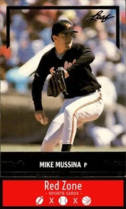 1991 Leaf - #BC12 Mike Mussina EX+. - Bild 1 von 2
