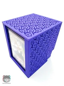 One Piece TCG Teach Blackbeard Dark Fruit Pattern Magnetic Deckbox - Picture 1 of 7